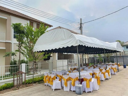 หาร้านเช่าเต็นท์โต๊ะเก้าอี้งานทำบุญ - เจ๊แมว เต็นท์เช่า บางเขน