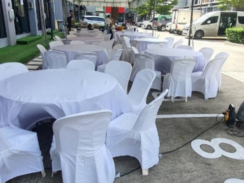 ให้เช่าโต๊ะ-เก้าอี้-จัดงานบุญ